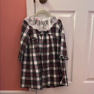La Coqueta Plaid Girls Dress